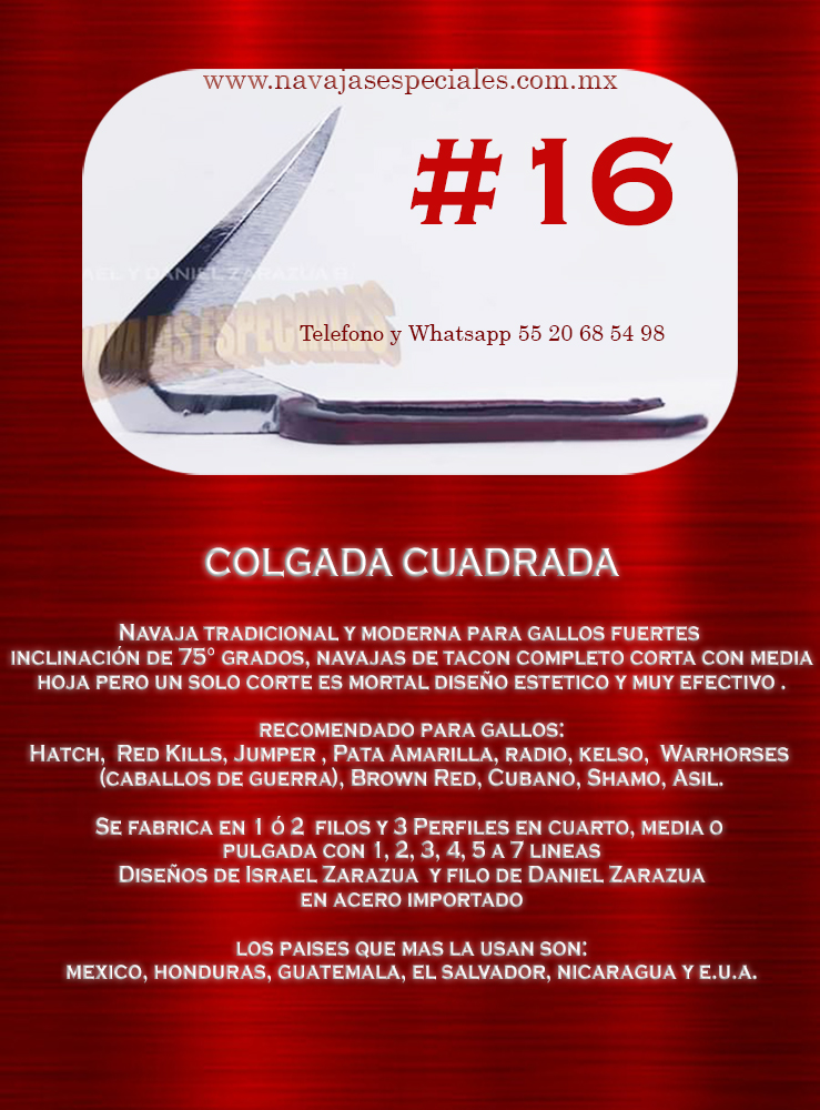 Colgada Especial